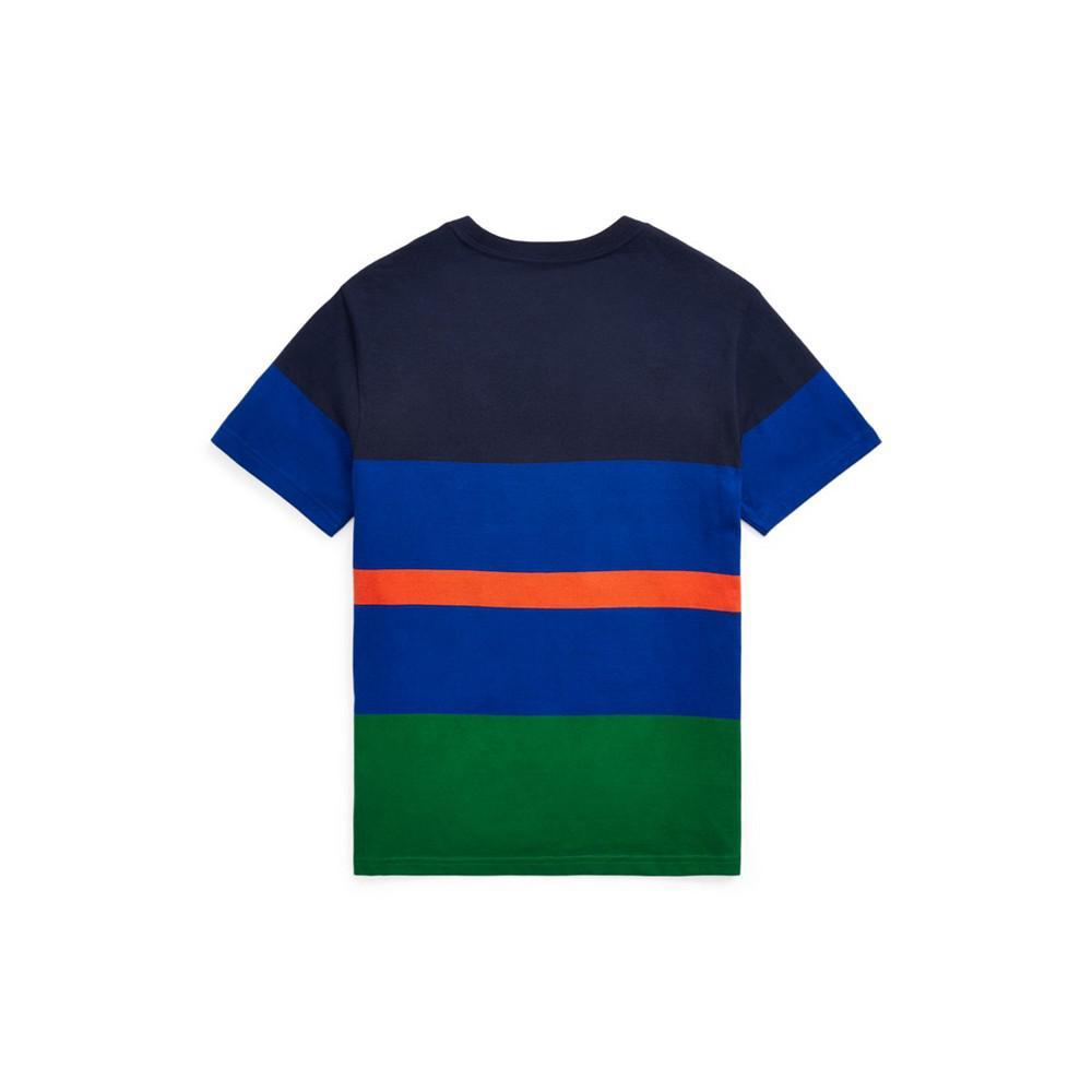 商品Ralph Lauren|Big Boys Striped Cotton Jersey T-shirt,价格¥204,第4张图片详细描述