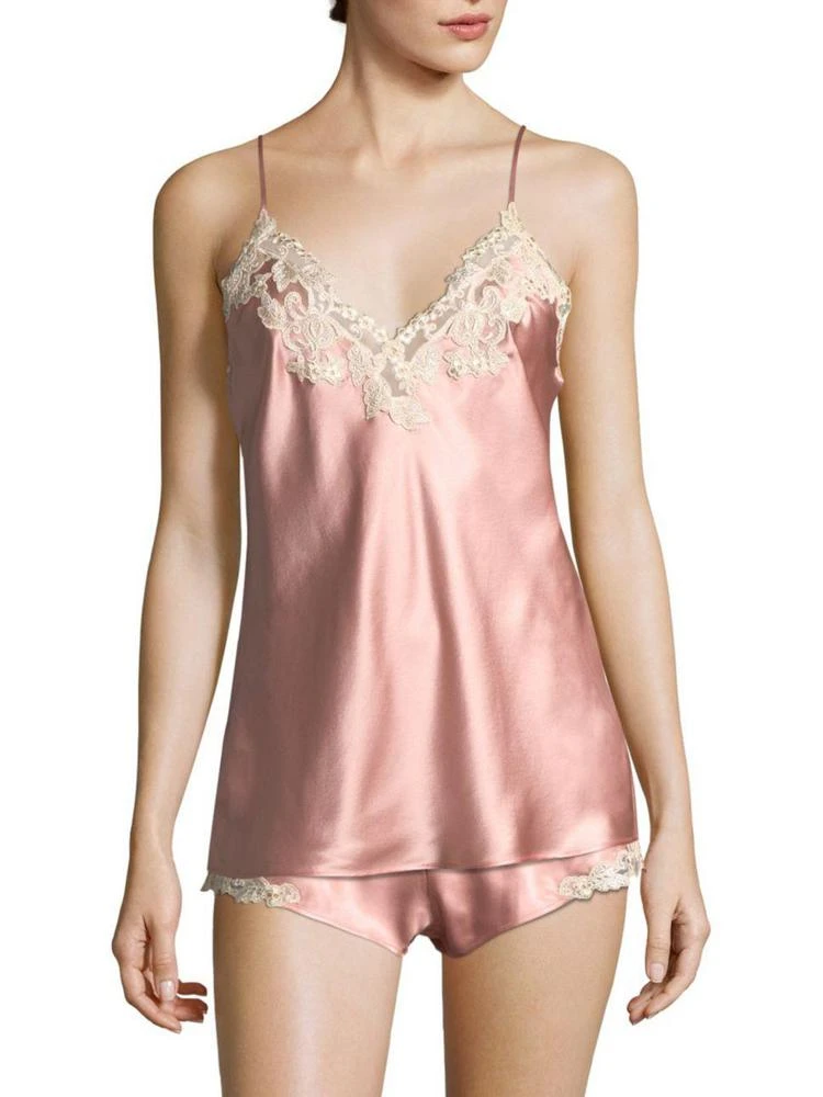 商品La Perla|Lace Trim 性感蕾丝吊带睡衣,价格¥4059,第1张图片