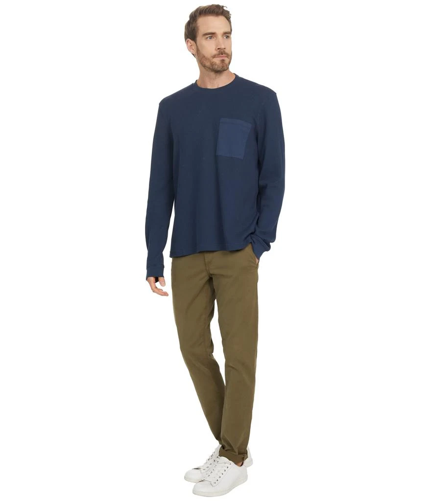 商品Ted Baker London|Zaplan Long Sleeve Textured Crew Neck,价格¥334,第4张图片详细描述