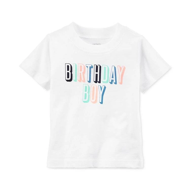 商品Carter's|Birthday Boy T-Shirt, Baby Boys (0-24 months),价格¥12,第1张图片