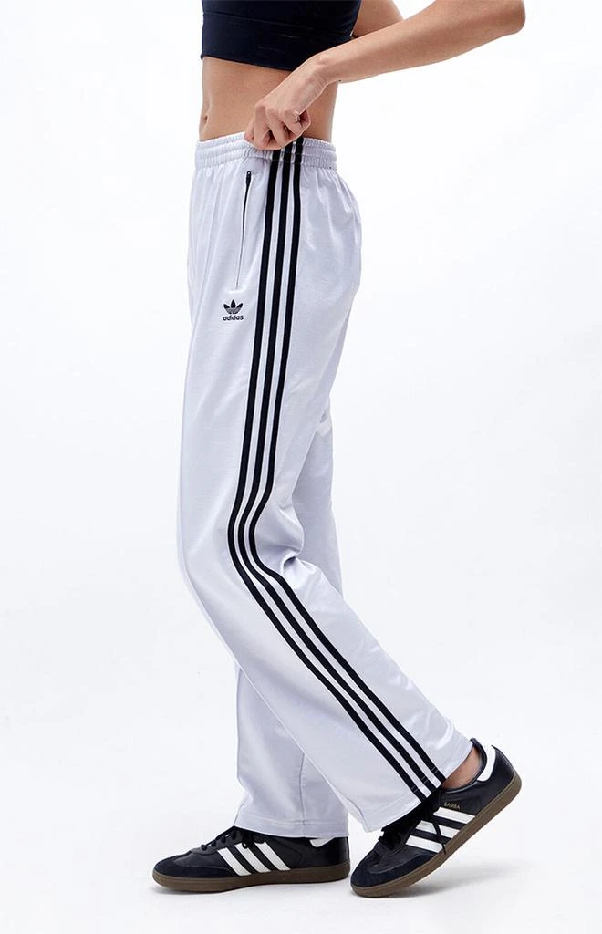 商品Adidas|Recycled Silver Adicolor Classics High-Shine Straight Leg Track Pants,价格¥277,第3张图片详细描述