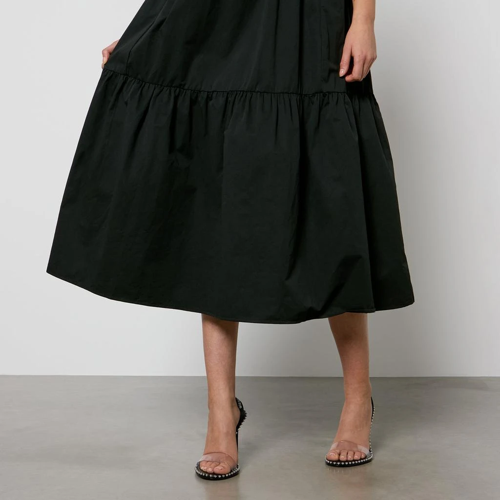 商品Sister Jane|Sister Jane Peggy Bow Cotton-Poplin Midi Dress,价格¥913,第3张图片详细描述