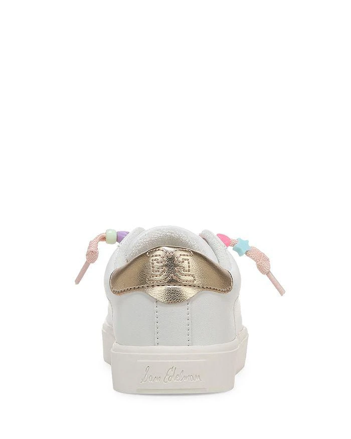 商品Sam Edelman|Girls' Ethyl Kid Beaded Sneakers - Toddler, Little Kid, Big Kid,价格¥525,第4张图片详细描述