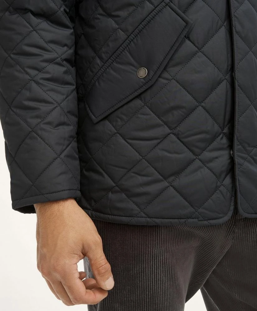 商品Brooks Brothers|Paddock Diamond Quilted Coat,价格¥2478,第5张图片详细描述