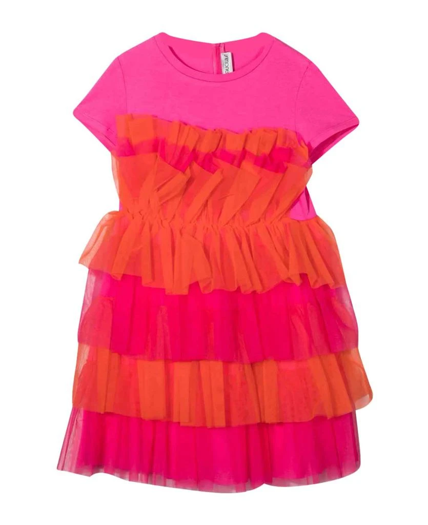 商品SIMONETTA|Pink Dress Girl Kids,价格¥1835,第1张图片