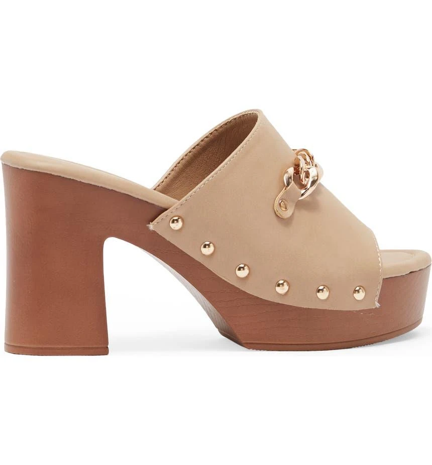商品Nicole Miller|Slip-on Chain Clog,价格¥244,第3张图片详细描述