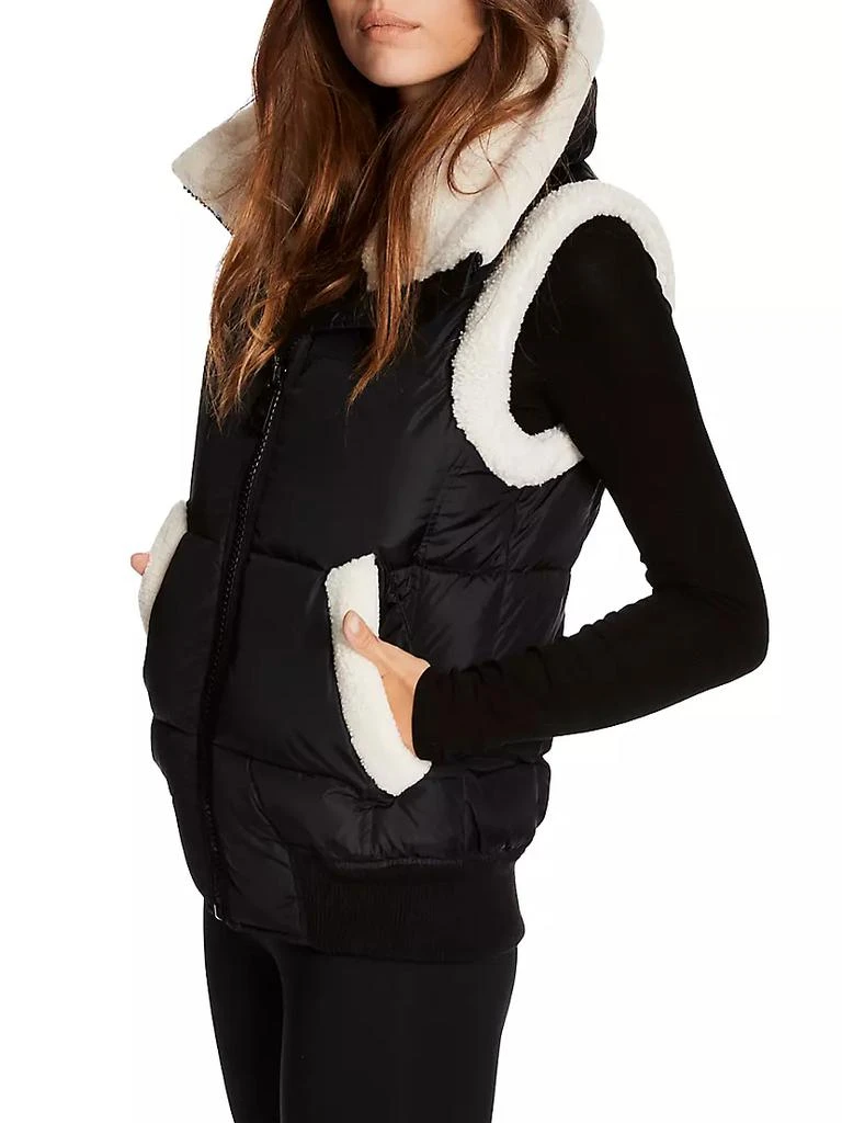 Billie Shearling Puffer Vest 商品