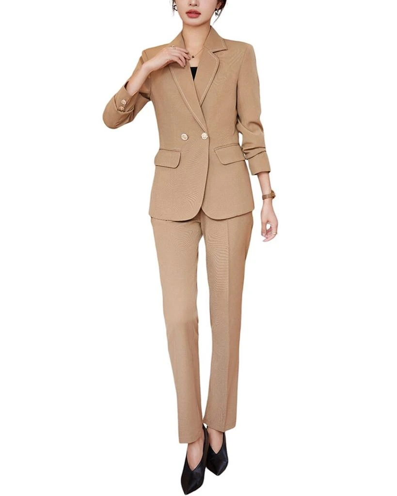 商品Bossy Chic|2pc Blazer & Pant Set,价格¥1430,第1张图片