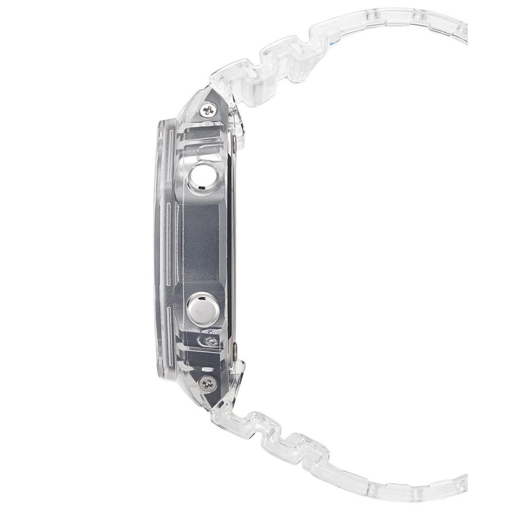 Men's Analog-Digital Clear Resin Strap Watch 45.4mm GA2100SKE-7A商品第7张图片规格展示