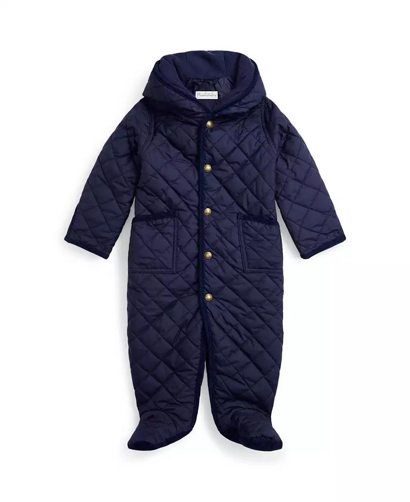 商品Ralph Lauren|Baby Water-Repellent Hooded Barn Bunting One Piece,价格¥634,第1张图片