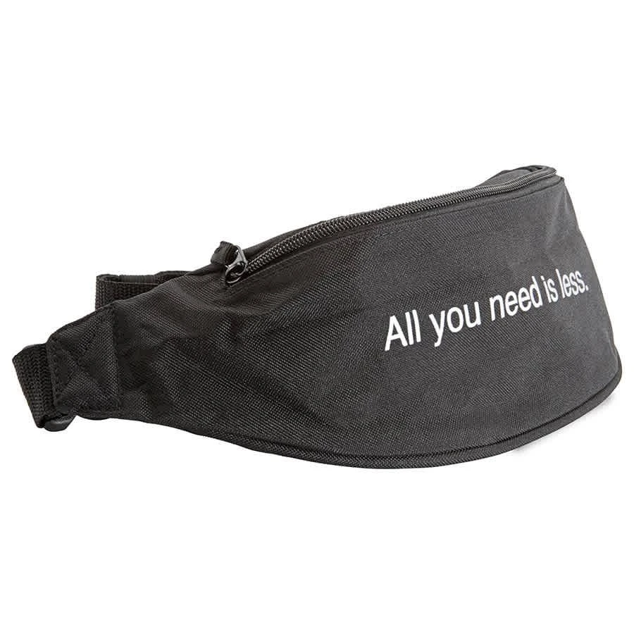 商品F.A.M.T.|Men's Waist Bag Black Bum Bag "All You Need" Size One Size,价格¥113,第2张图片详细描述