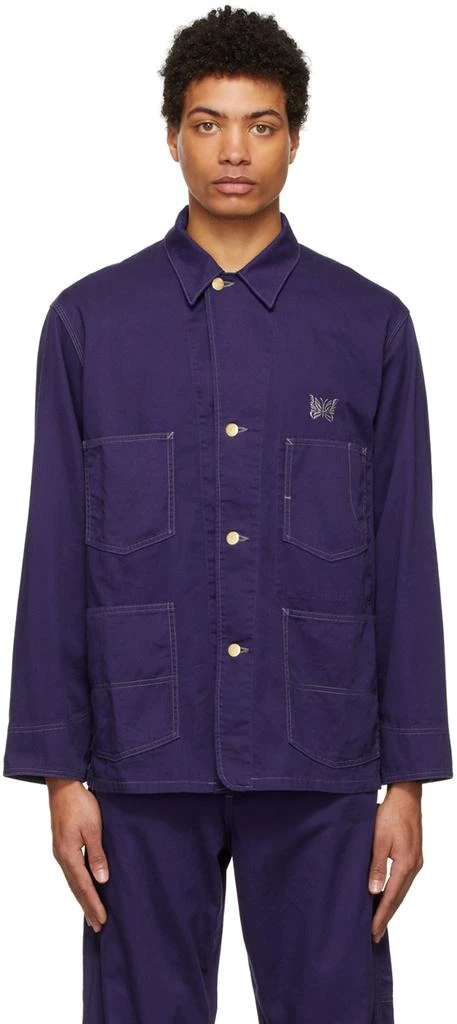 商品Needles|Purple Smith's Edition Coverall Twill Shirt,价格¥781,第1张图片