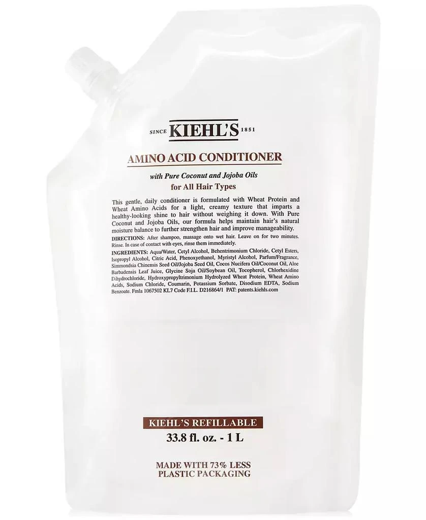 商品Kiehl's|Amino Acid Conditioner Refill, 33.8-oz.,价格¥435,第2张图片详细描述