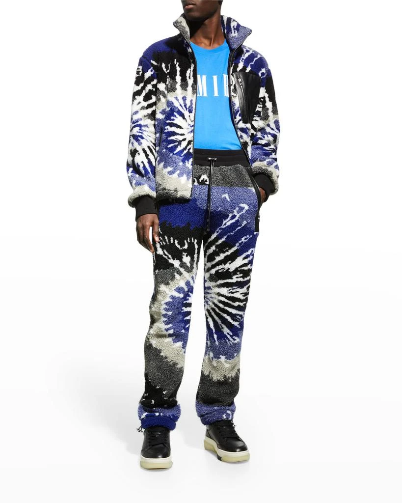 商品AMIRI|Men's Tie-Dye Swirl Fleece Jogger Pants,价格¥2294,第3张图片详细描述