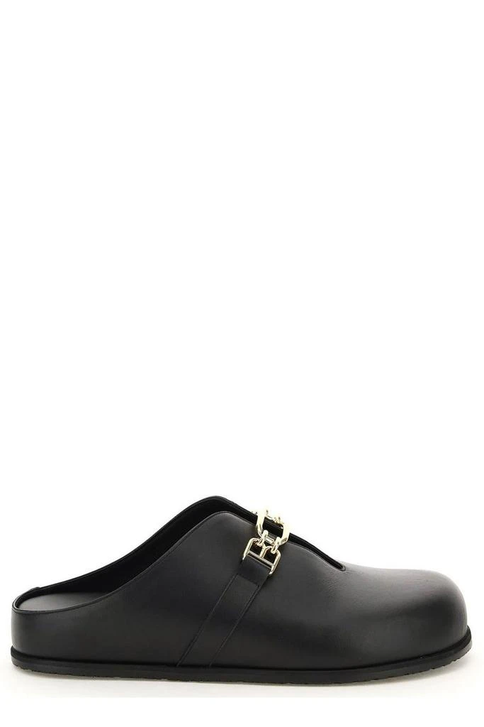 商品Bally|Bally B-Chain Detail Francine Flat Shoes,价格¥1848,第1张图片