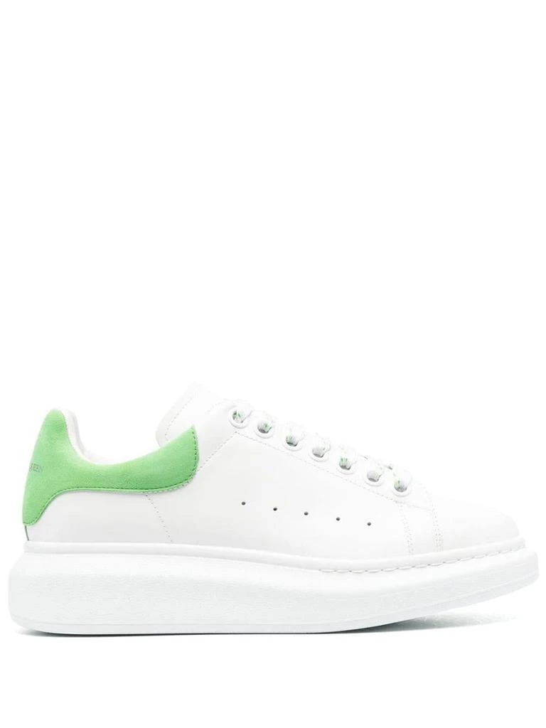 商品Alexander McQueen|ALEXANDER MCQUEEN Oversize leather sneakers,价格¥2569,第1张图片