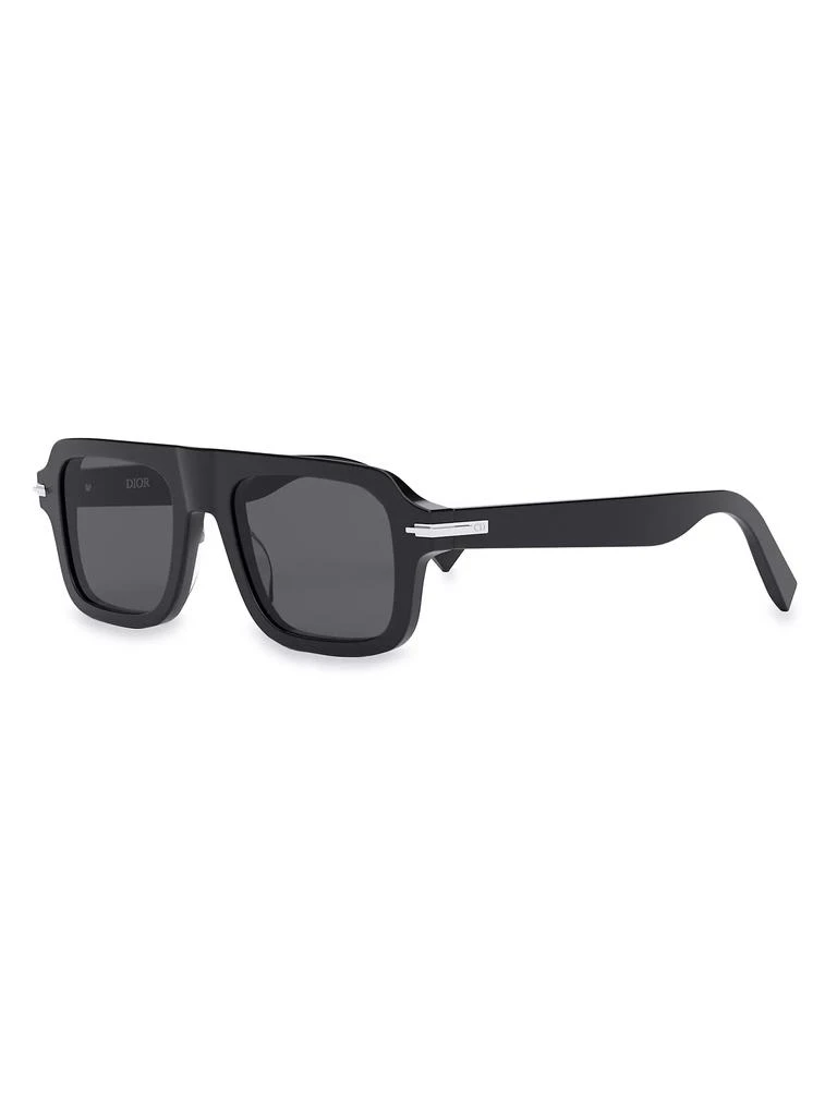 商品Dior|DiorBlackSuit N21 52MM Rectangular Sunglasses,价格¥1845,第1张图片