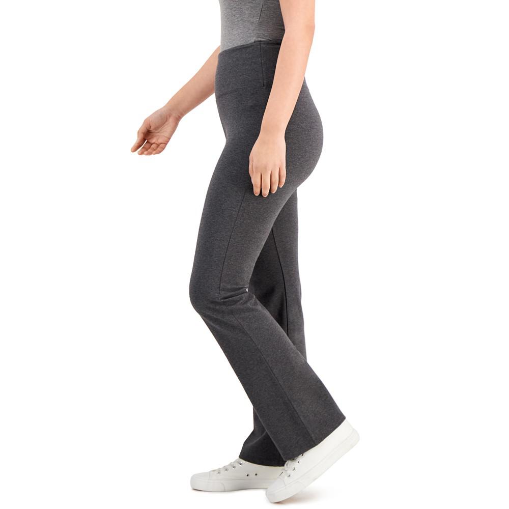 Petite High Rise Bootcut Leggings, Created for Macy's商品第3张图片规格展示