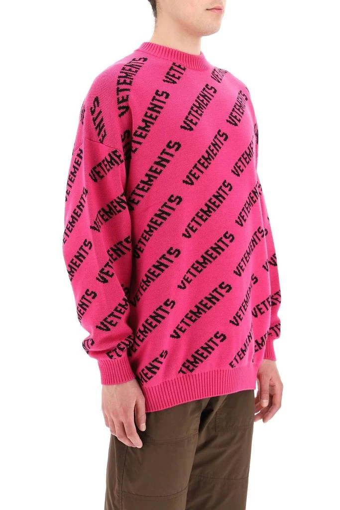 商品Vetements|MONOGRAM JACQUARD SWEATER,价格¥5181,第3张图片详细描述