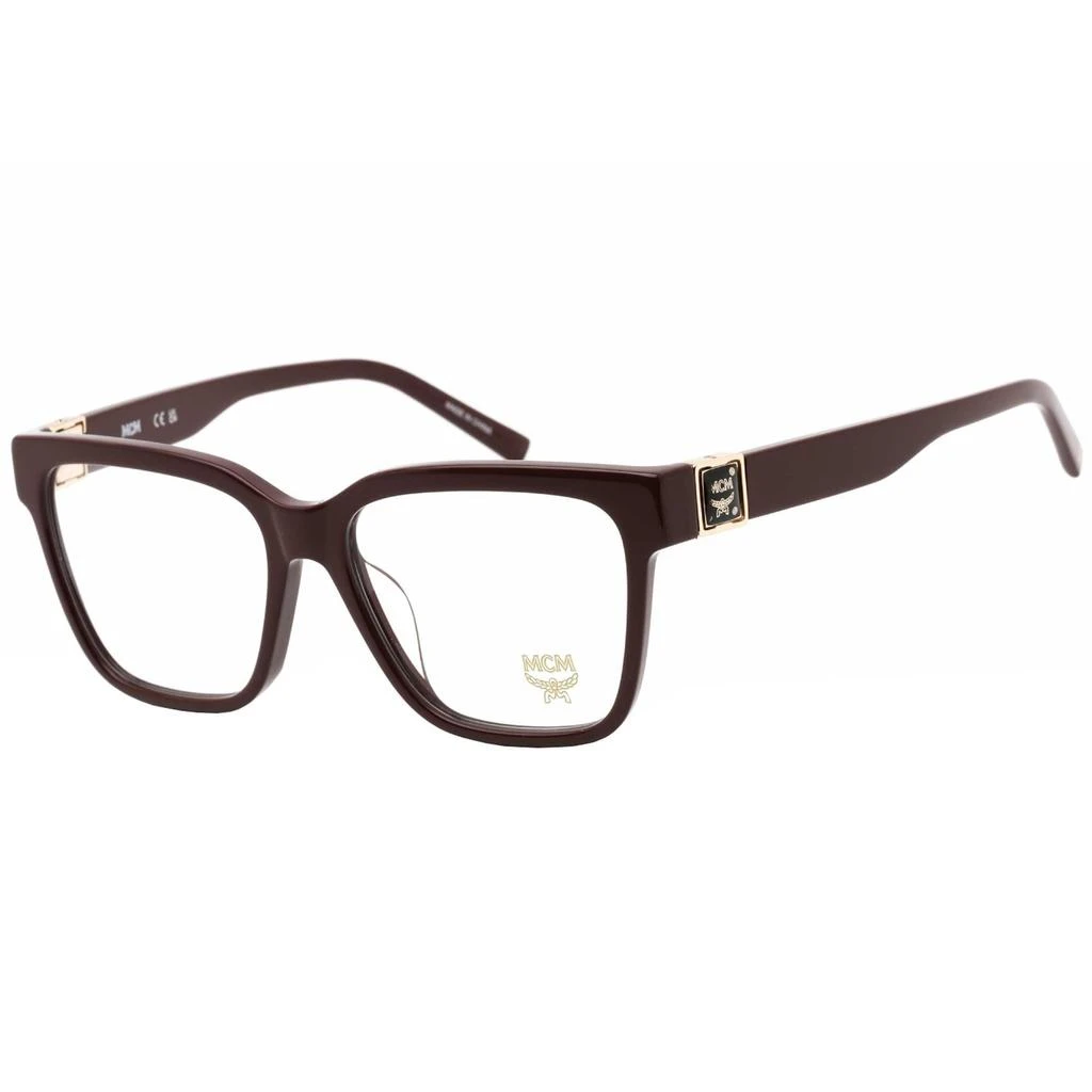 商品MCM|MCM Unisex Eyeglasses - Burgundy Square Acetate Frame Clear Lens | MCM2727LB 601,价格¥383,第1张图片