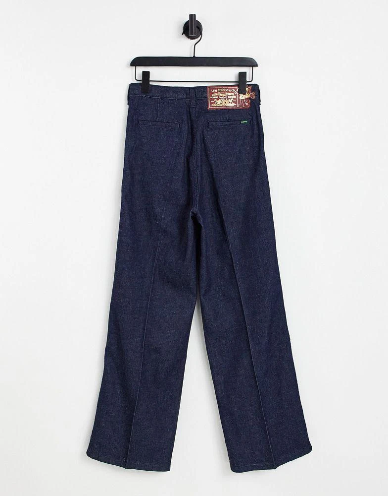 商品Levi's|Levi's x Felix pleat high loose jean in blue,价格¥462,第2张图片详细描述