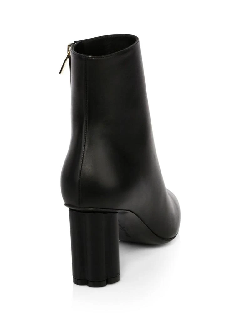商品Salvatore Ferragamo|Molfetta Leather Ankle Boots,价格¥2666,第3张图片详细描述