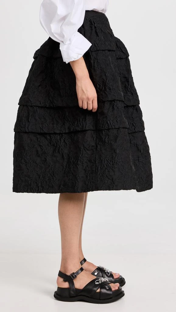 商品Simone Rocha|Simone Rocha 层褶紧身半身裙,价格¥2871,第4张图片详细描述