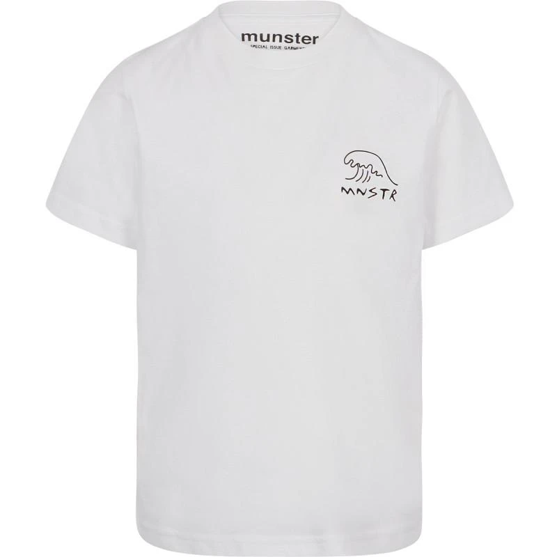 商品Munster|Logo t shirt in white,价格¥242,第2张图片详细描述