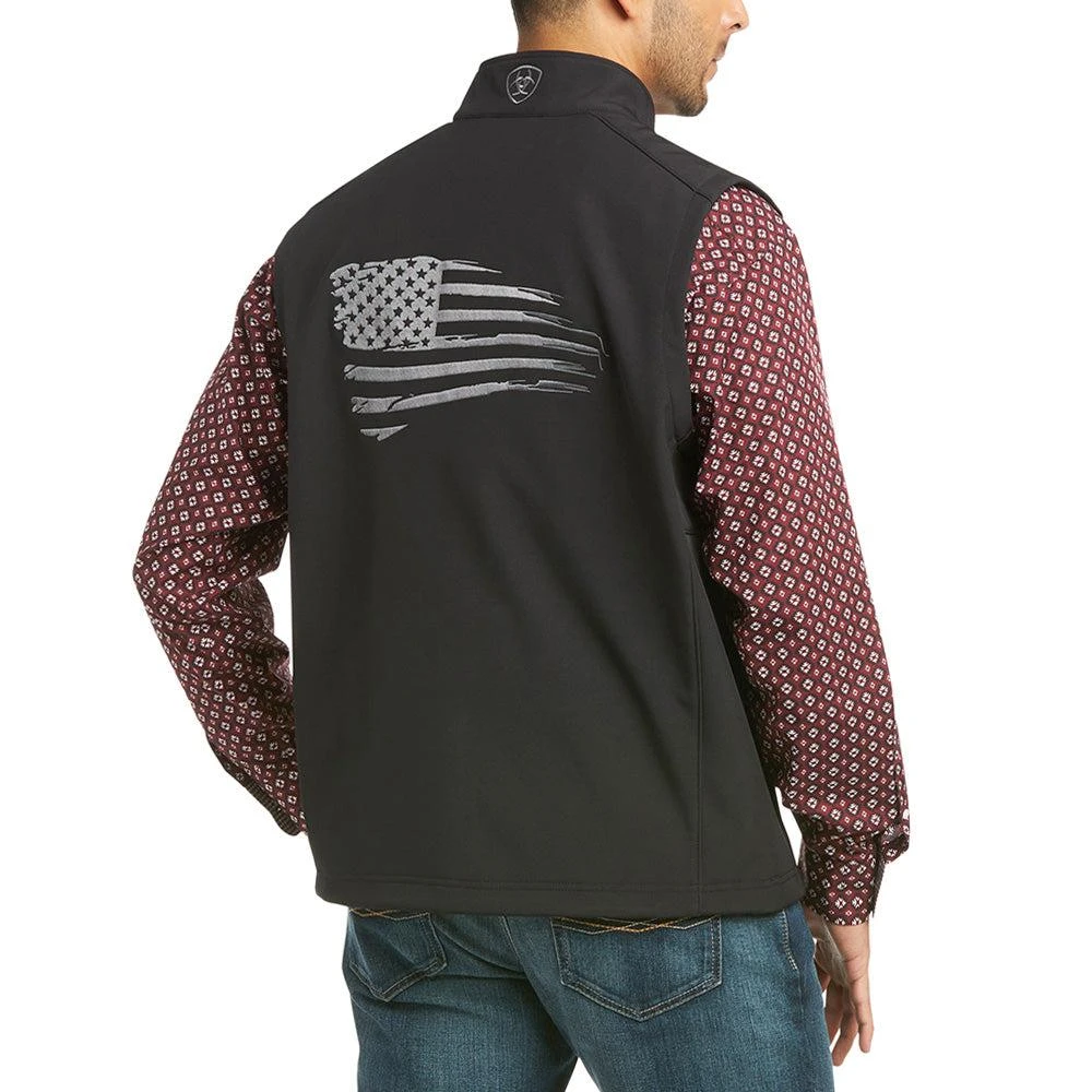 商品Ariat|Logo 2.0 Patriot Softshell Full Zip Vest,价格¥871,第2张图片详细描述