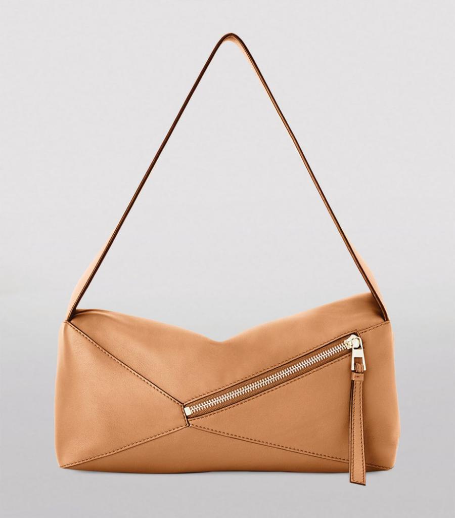 商品Loewe|Leather Puzzle Shoulder Bag,价格¥19488,第4张图片详细描述