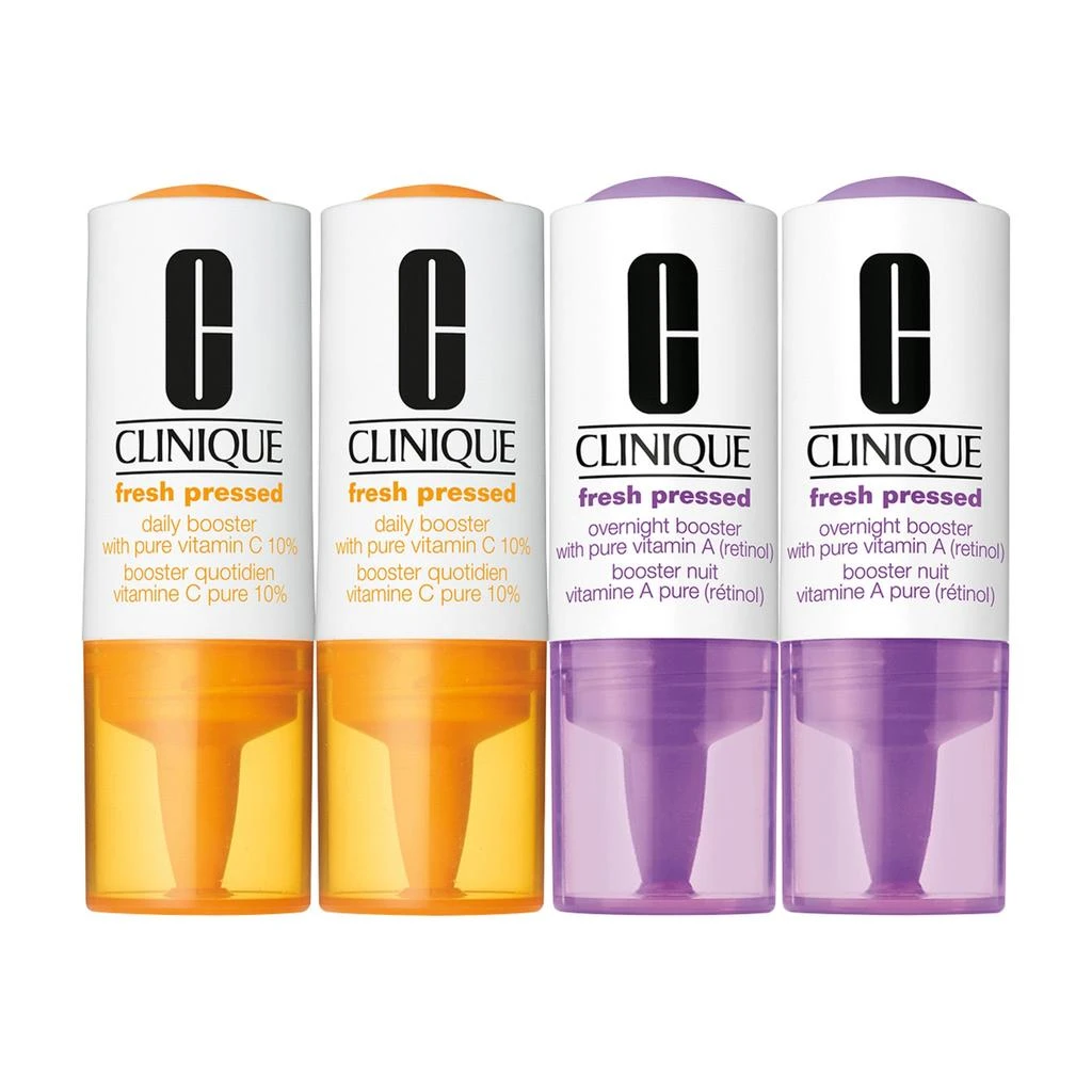 商品Clinique|Fresh Pressed Clinical Daily Overnight Boosters Vitamins C and A,价格¥343,第4张图片详细描述