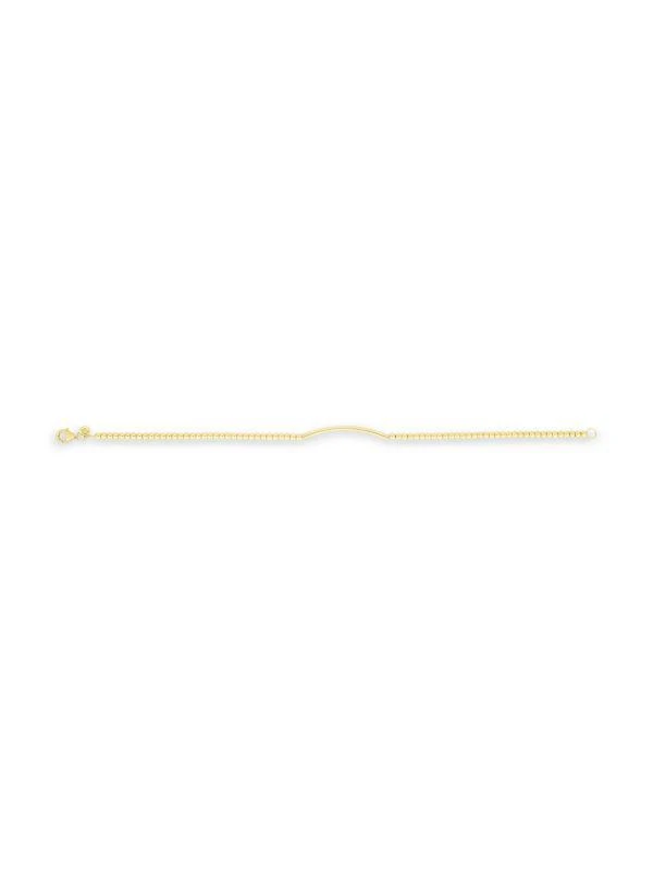 商品Saks Fifth Avenue|14K Gold Beaded Bracelet,价格¥6964,第1张图片
