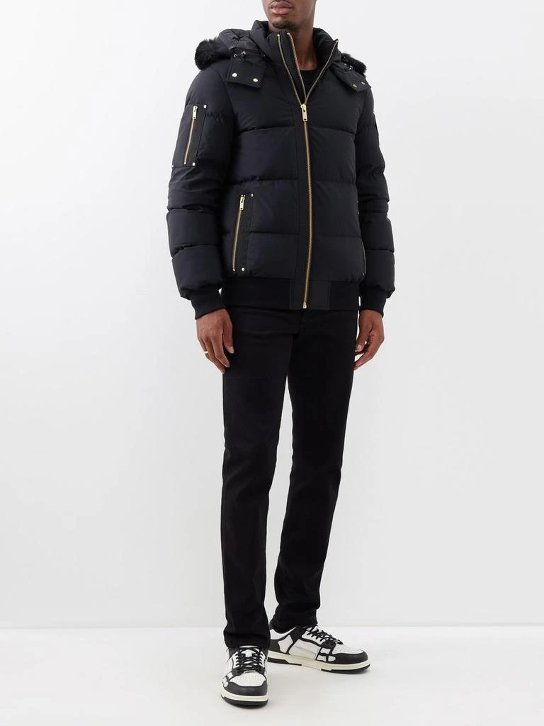 商品Moose Knuckles|Gold Stagg shearling-trim quilted down coat,价格¥5551,第2张图片详细描述