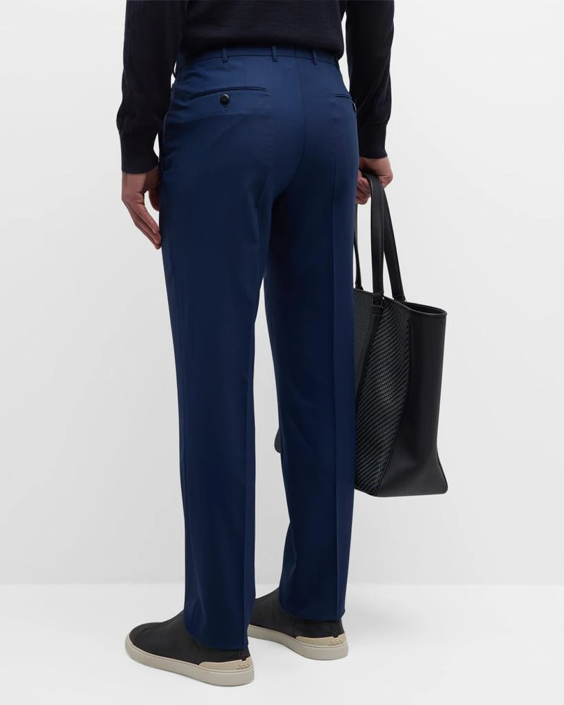 商品Zegna|Men's High Performance Wool Pants,价格¥7643,第4张图片详细描述