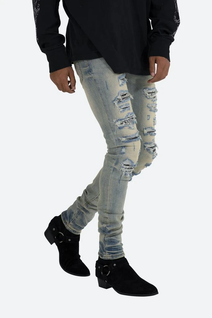 X165 Paisley Skinny Denim - Blue/Black 商品