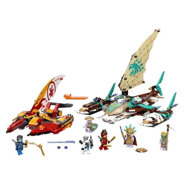 LEGO NINJAGO: Catamaran Sea Battle Building Set (71748) 商品
