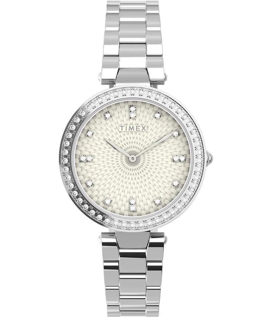 商品Timex|32 mm Adorn Crystal Bezel 3-Hand Bracelet Watch,价格¥892,第1张图片