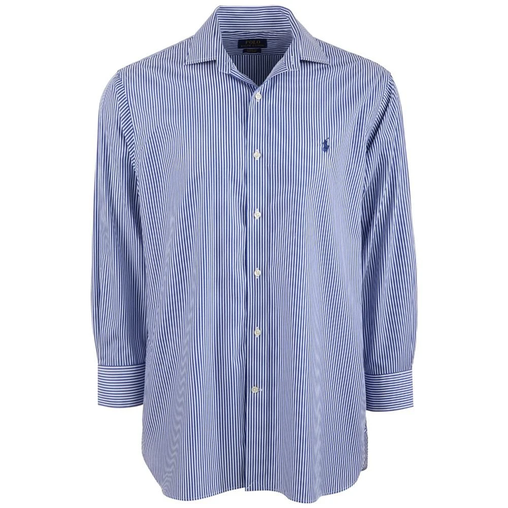 商品Ralph Lauren|Men's Classic/Regular-Fit Wrinkle-Resistant Stripe Dress Shirt,价格¥669,第1张图片