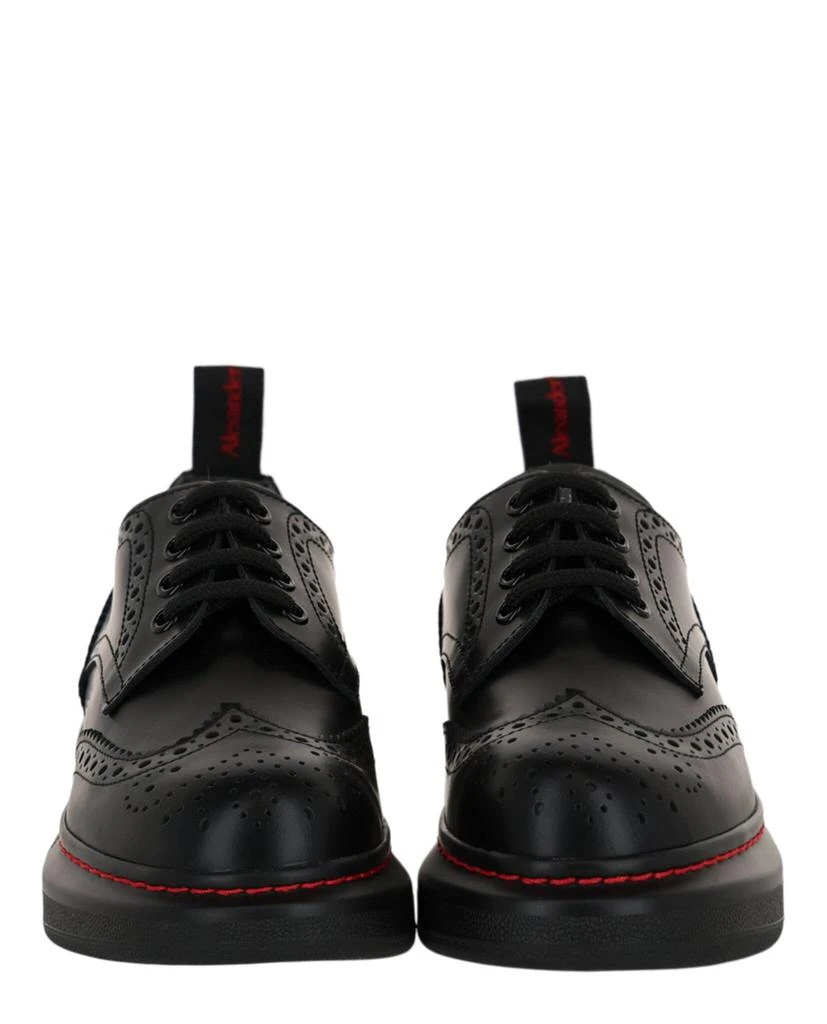 商品Alexander McQueen|Liquid Spaz Lace-Up Brogues,价格¥1663,第5张图片详细描述