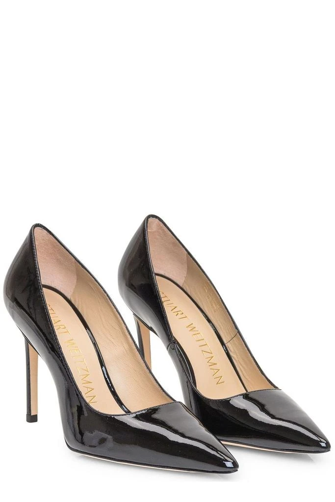 商品Stuart Weitzman|Stuart Weitzman Pointed Toe Slip-On Pumps,价格¥2077,第3张图片详细描述