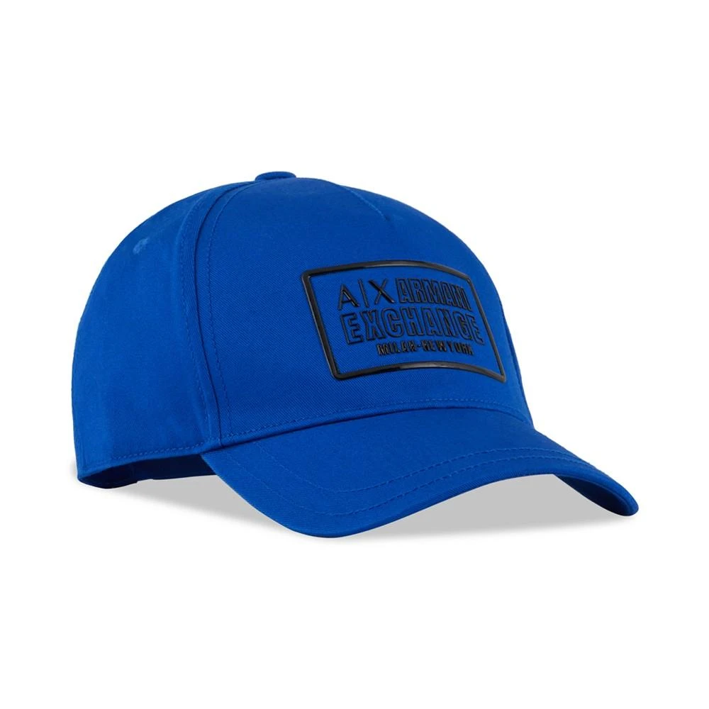 商品Armani Exchange|Men's Box Logo Baseball Hat,价格¥387,第1张图片