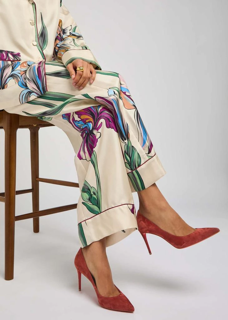 商品Christian Louboutin|Kate 85 suede pumps ,价格¥6811,第5张图片详细描述