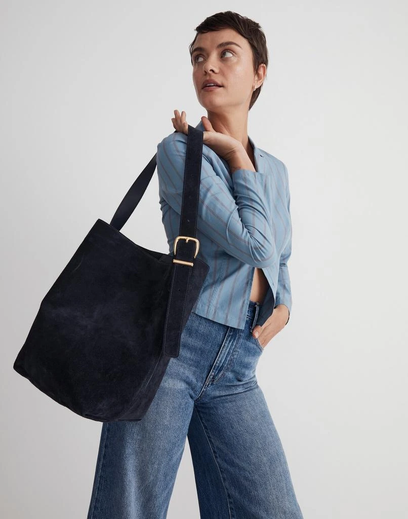 商品Madewell|The Essential Bucket Tote,价格¥1543,第4张图片详细描述