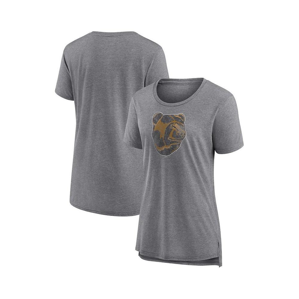 商品Fanatics|Women's Branded Heather Gray Boston Bruins Special Edition 2.0 Modern T-shirt,价格¥252,第1张图片