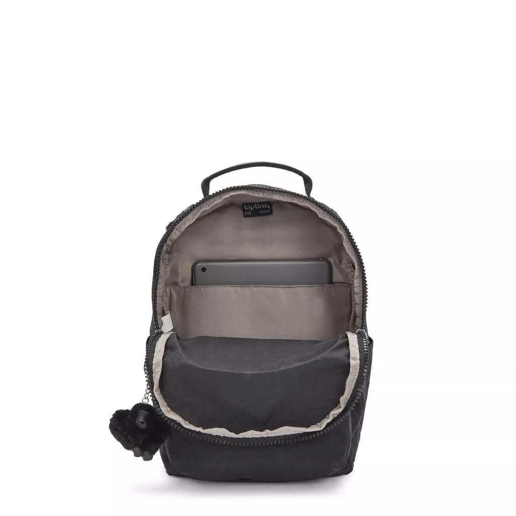 商品Kipling|Kipling Women's Seoul Small Tablet Backpack, Durable, Padded Shoulder Straps with Tablet Sleeve, Bag,价格¥412,第3张图片详细描述