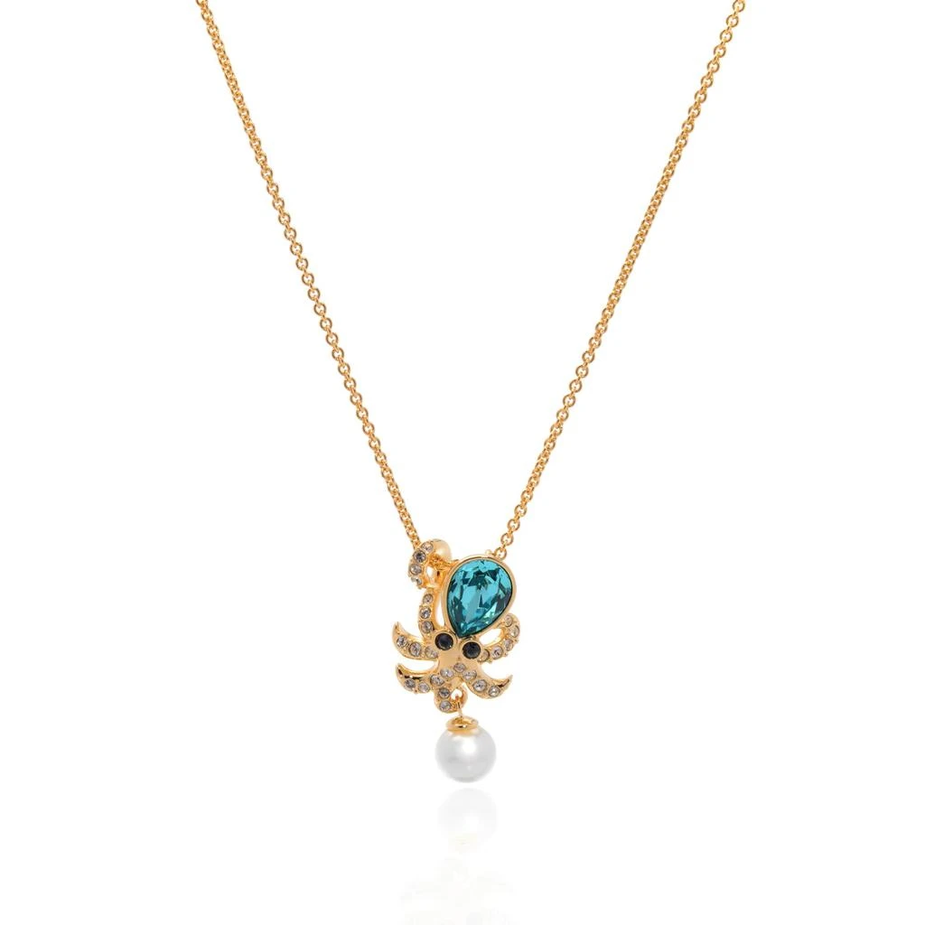 商品Swarovski|Swarovski Ocean Gold Tone Light Multi Colored Crystal Necklace 5465939,价格¥153,第1张图片