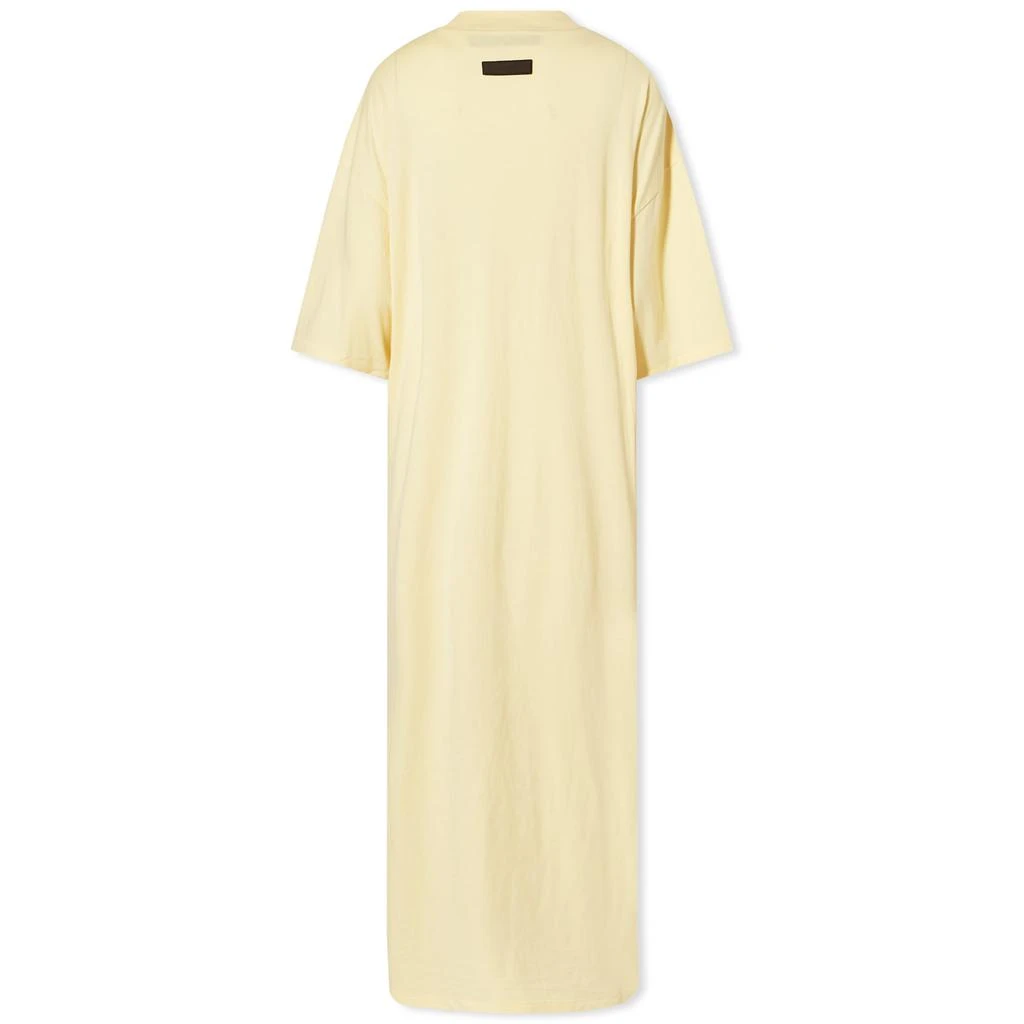 商品Essentials|Fear of God ESSENTIALS 3/4 Sleeve Dress - Garden Yellow,价格¥560,第2张�图片详细描述
