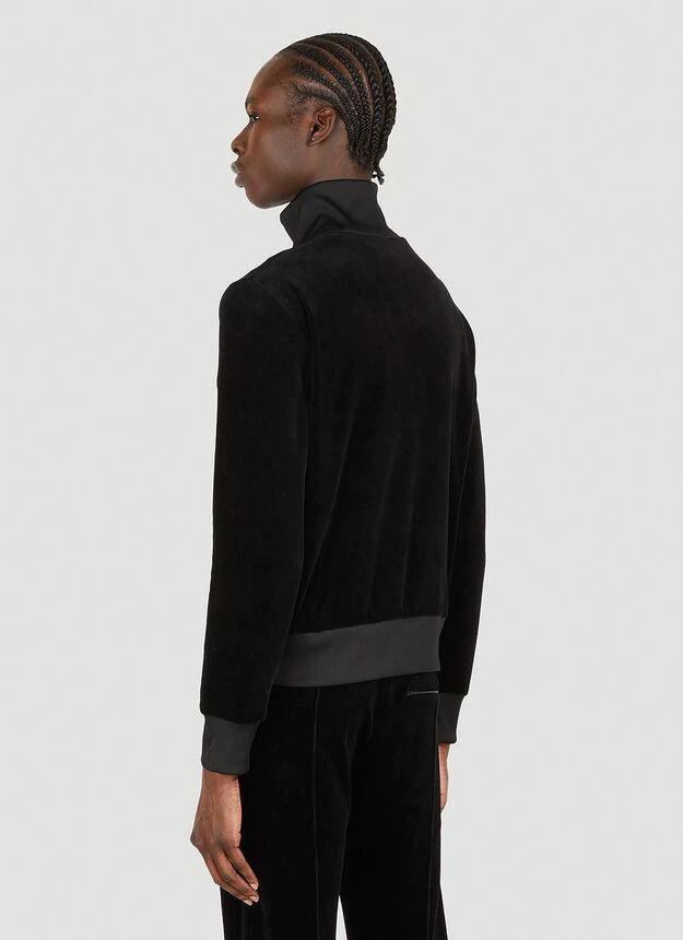 商品Courrèges|Zip Front Track Jacket in Black,价格¥1497,第4张图片详细描述