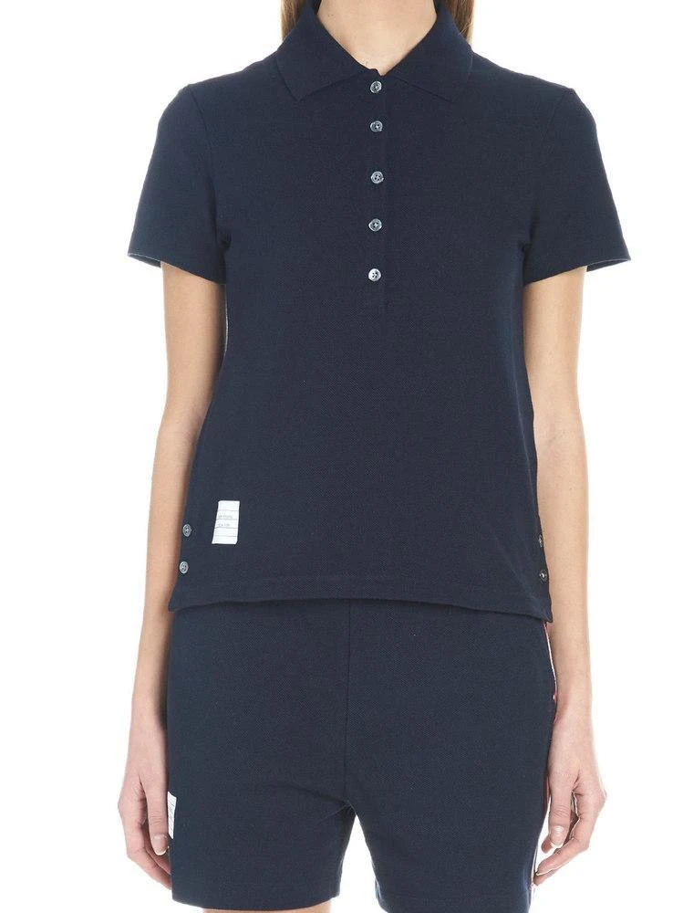 商品Thom Browne|Thom Browne Classic Polo Shirt,价格¥3450,第1张图片