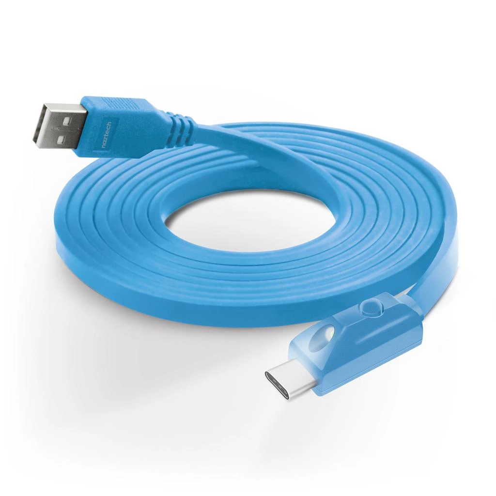 商品Naztech|Naztech LED USB-A to USB-C 2.0 Charge/Sync Cable 6ft,价格¥199,第4张图片详细描述